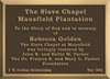Slave Chapel Resotration, Georgetown SC, Mansfield Plantation in South Carolina